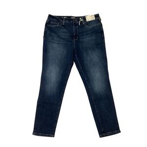 a.n.a. NWT Women’s High-Rise Ankle Skinny Jeans Dark Blue Size 16